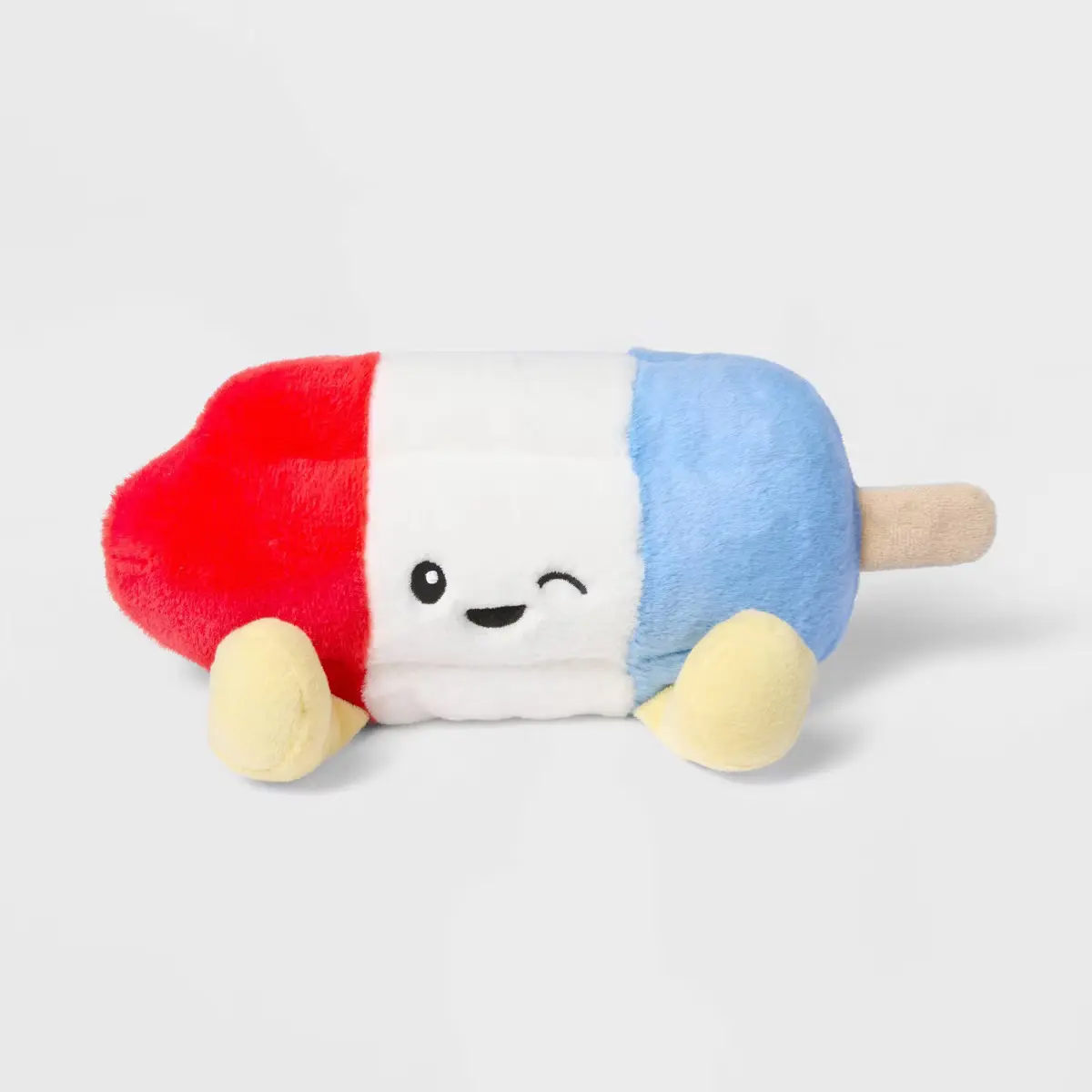 Gigglescape 9 Inch Red White Blue Popsicle Plush